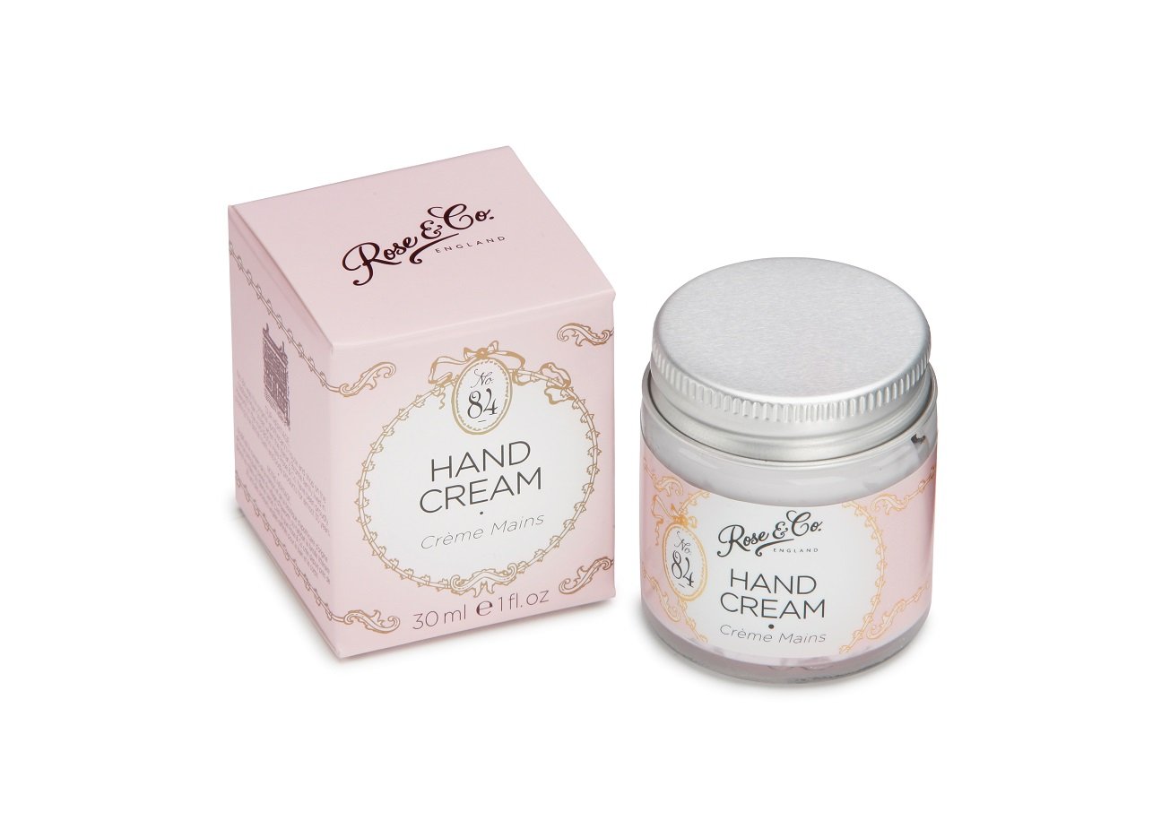 Rose and Co No. 84 Hand Cream Jar 30ml