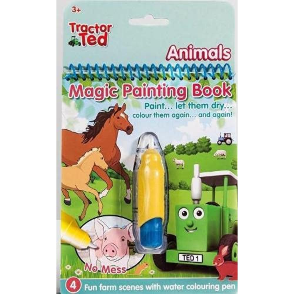Tractor Ted Magic Painting Book Animals: 2 (Tractor Ted Magic Painting Books)