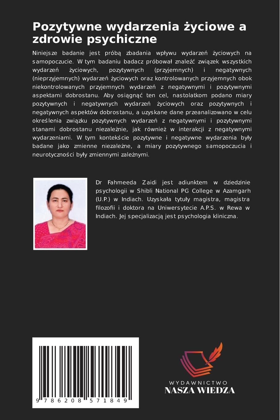 Pozytywne wydarzenia życiowe a zdrowie psychiczne