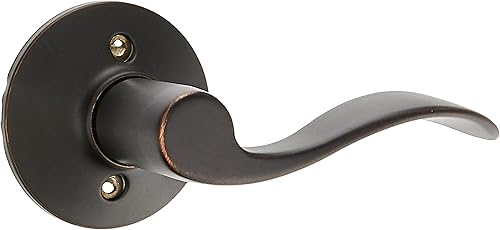 Vista 62 de SCHLAGE FE285 622 Acc CAM LH - Juego de manijas, estilo de agarre inferior, negro mate, con reborde decorativo, colección Camelot