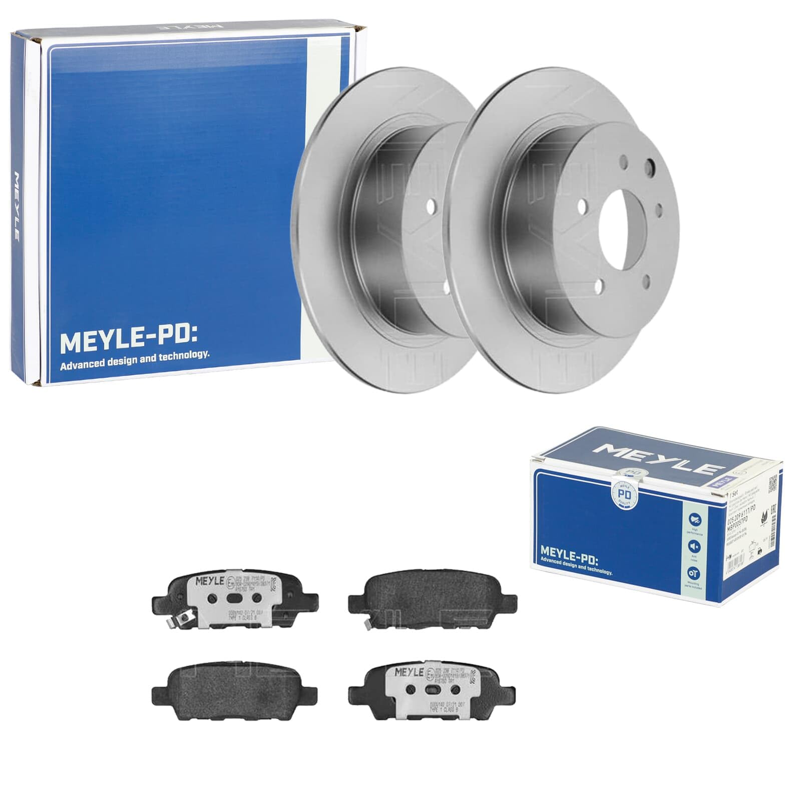 Meyle Pd-Bremsenset 291mm hinten