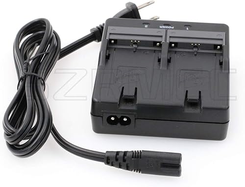 SZRMCC Topcon GTS-1002 GTS-1005 OS-602G ES-602G Cargador de batería dual BC-L2A para batería Topcon BT-L2