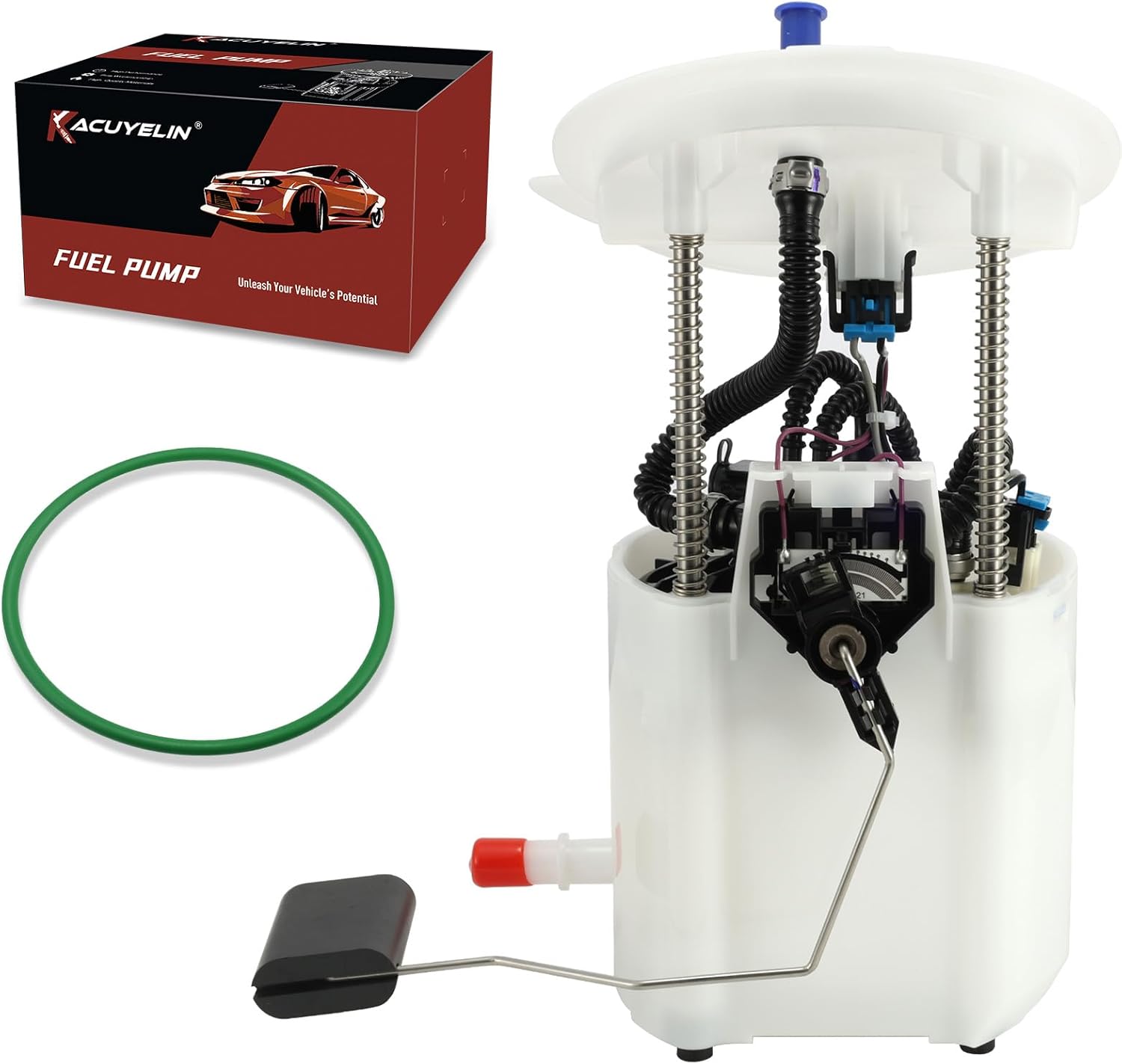 E2589M Electric Fuel Pump Module Assembly Sending Unit Compatible with Ford Mustang 2011 2012 2013 2014 3.7L 5.0L V6 V8 Gas Replaces# P76856M FG1557 SP2468M CR3Z-9H307B