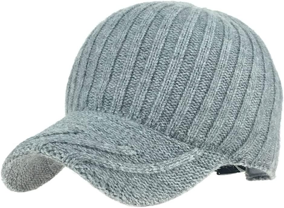VIDI Knitted Baseball Hat Women Casual Hats Hip Hop Caps Korean Men Winter Female