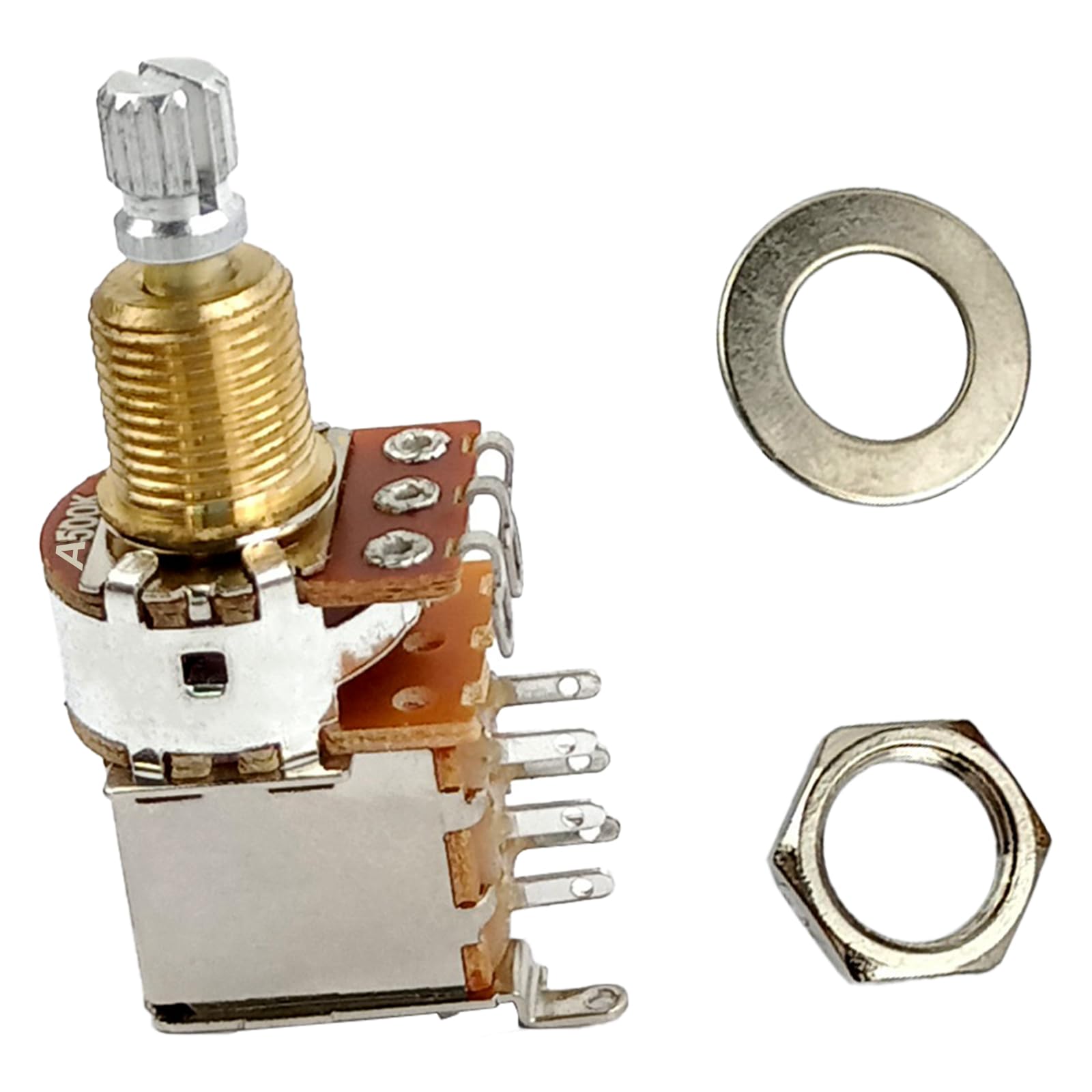Neu 2 Stck. A500K Gitarrentöpfe Push Pull Potentiometer