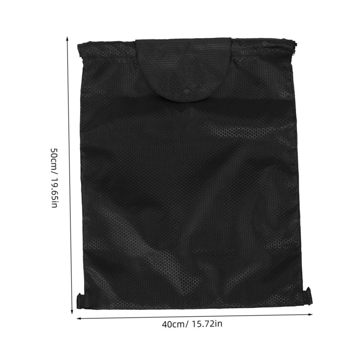 PRETYZOOM 2pcs Black Storage Pack Versatile Drawstring Backpack for Cycling Rainproof Design for Half Helmets Convenient Carrying Options