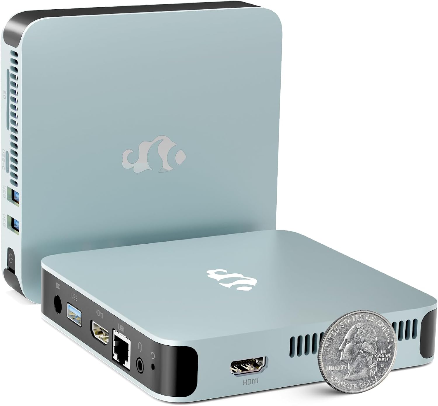 Mini PC Desktop, Desktop PC Pentium 12th Gen N100 (Up to 3.4GHz), 16GB RAM 512GB PCIe SSD 4K Triple Display, USB3.2 Type-C WiFi6 BT5.2, VESA, Compact and Light for Home Office Education