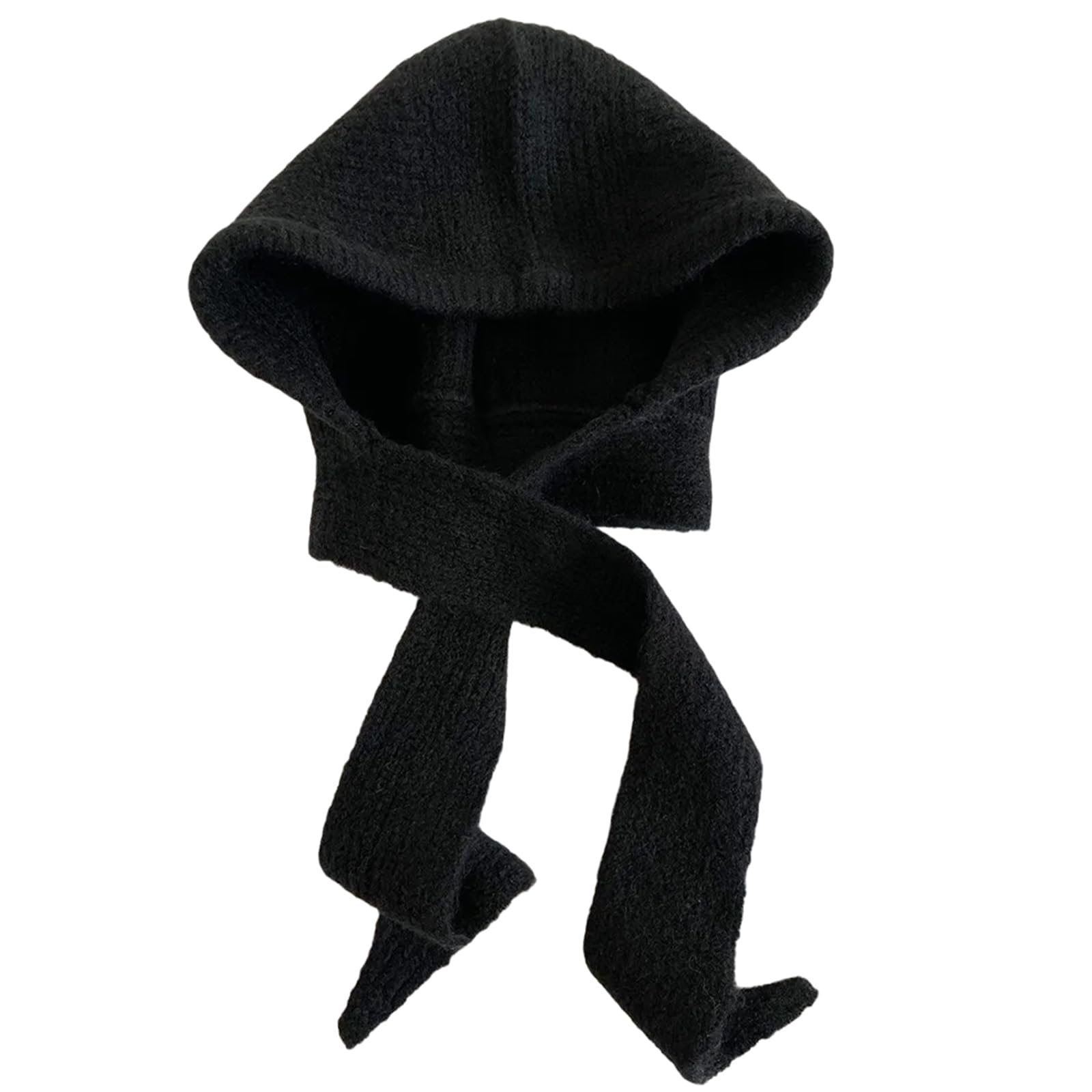 Obotsnoi Unisex Style Bk Winter Windproof Knitted Hat Women And Men Outdoor Hat Multifunctional Headwear For Men And Women