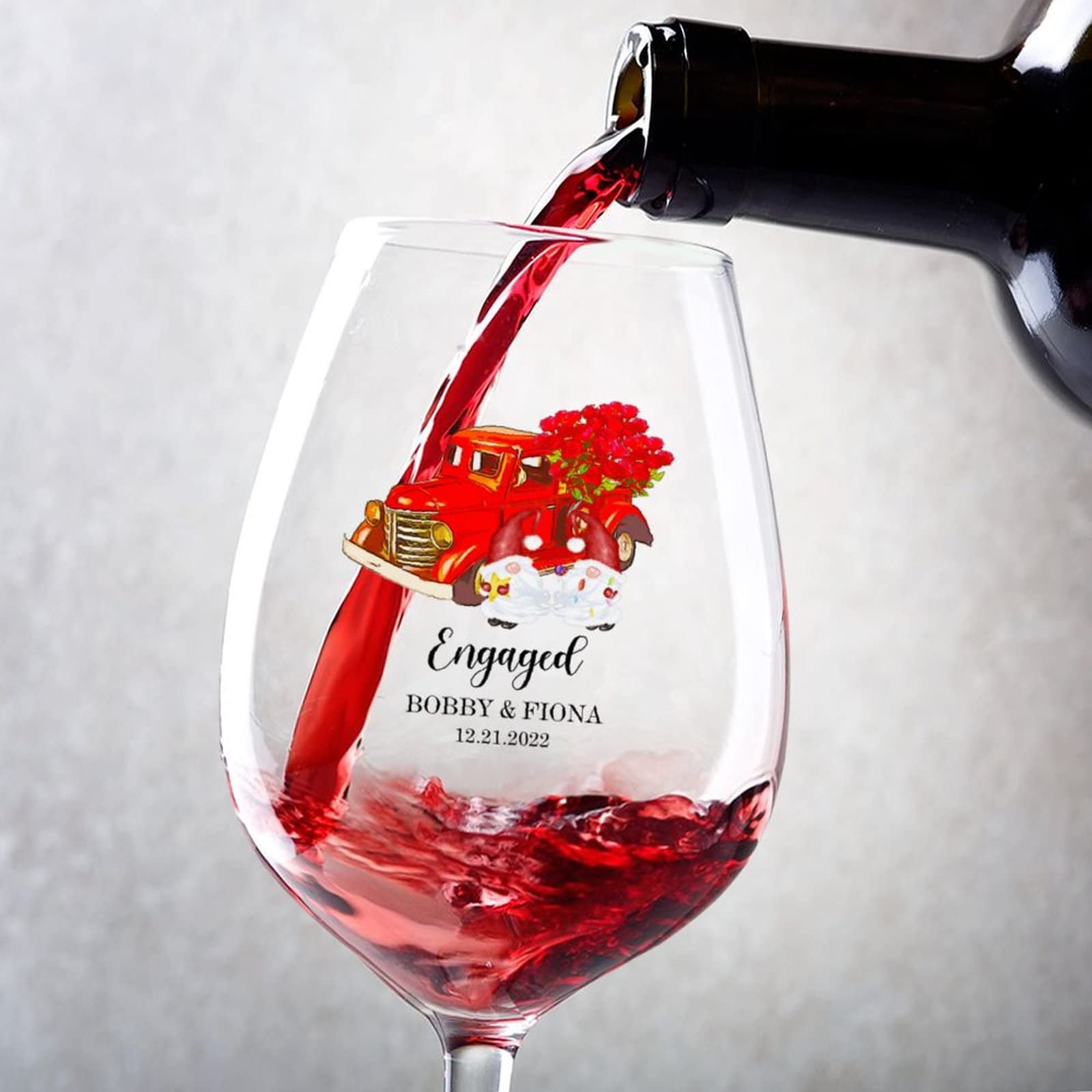 Verres à vin amusants et créatifs pour vos soirées de Saint-Valentin en duo