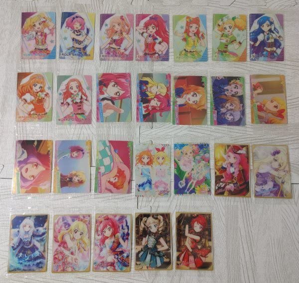 【レアカードあり】アイカツウエハースカード 58枚セット レアカードあり】アイカツウエハースカード 58枚セット