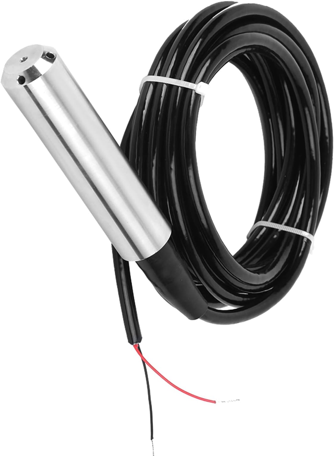 Bewinner TL-136 Liquid Level Transmitter Water Level Sensor Detector, 24VDC 4-20mA Output IP68 Stainless Steel Submersible Pressure Transducer for Water and Liquids (Range 0-1 meter)