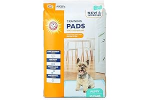 Arm & Hammer Small Dog Pads: Super Absorbent Puppy Training Pads with Attractant
