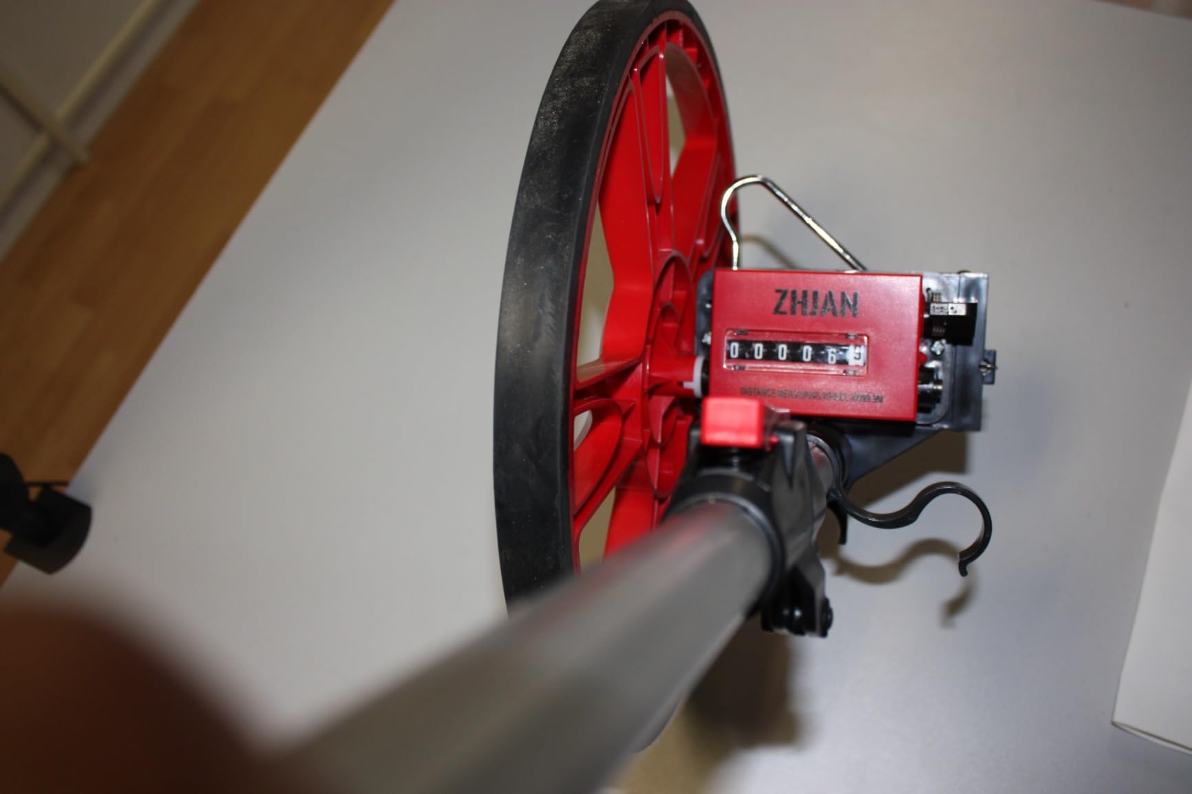 KATSU Digitales Distanzmessrad 99999,9m - LCD Display Mit Faltbarem Griff