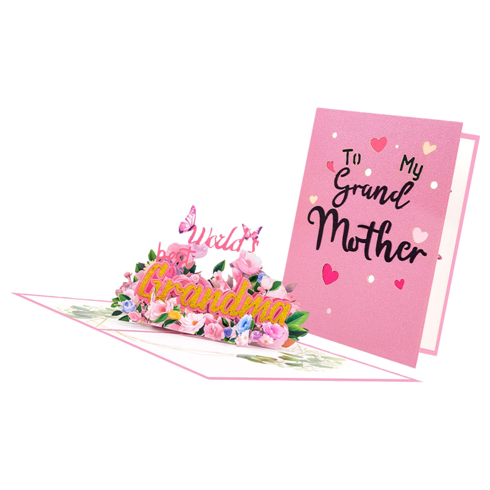 Tsophreniq Surprise Greeting Card Mother ' s Day Invitation Party Supplies with Envelope Popup Card for Mom