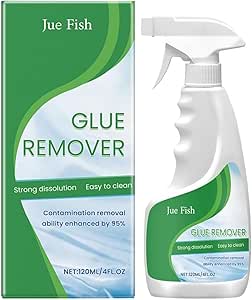 Dissolvant Colle,Décapant Adhésif,Enlève Autocollants,Decolle Etiquette,Dissolvant D&#39;adhésif Decolle,Produit Enlever Colle Autocollant,Résidus de Colle et Ruban Adhésif, Inclut Grattoir en Plastique