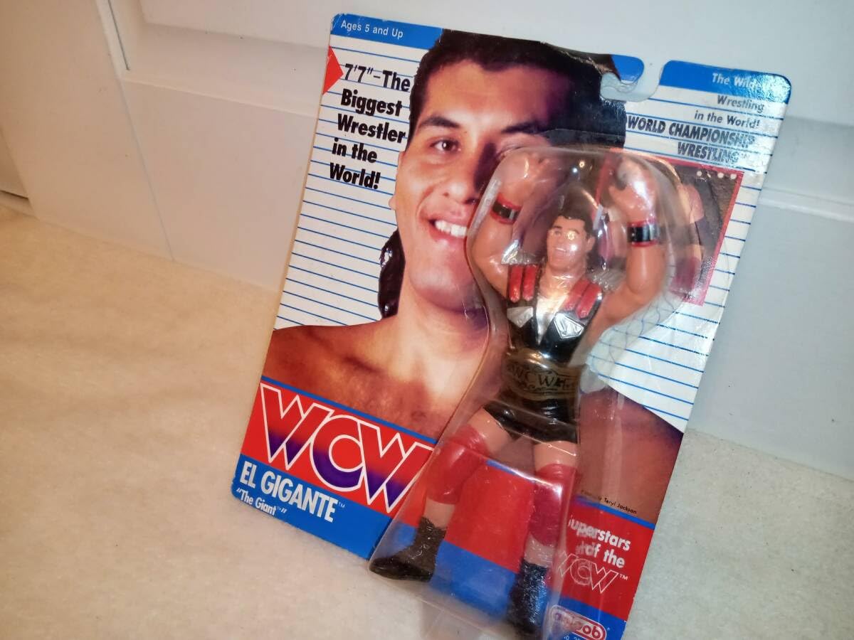 希少 ガループ社 ヨーロッパ限定 【UK版】 WCW エル ヒガンテ 希少 ガループ社 ヨーロッパ限定 【UK版】 WCW エル ヒガンテ