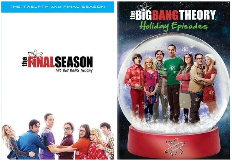 The Big Bang Theory Complete 12 and Final Season + Big Bang Theory Holiday Compilation DVD, 2-Pack Region 1