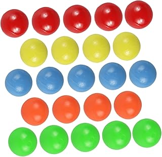 OSALADI 100pcs Probability Counting Ball Plastic playes Small Ball Toys Probability Learning Ball Solid Tool