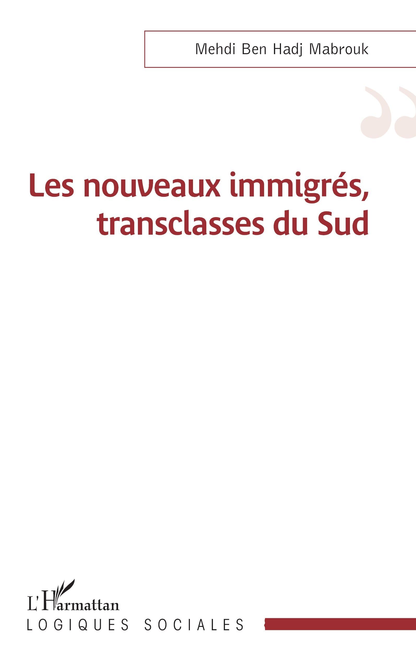 Les nouveaux immigrés, transclasses du Sud (Logiques Sociales)