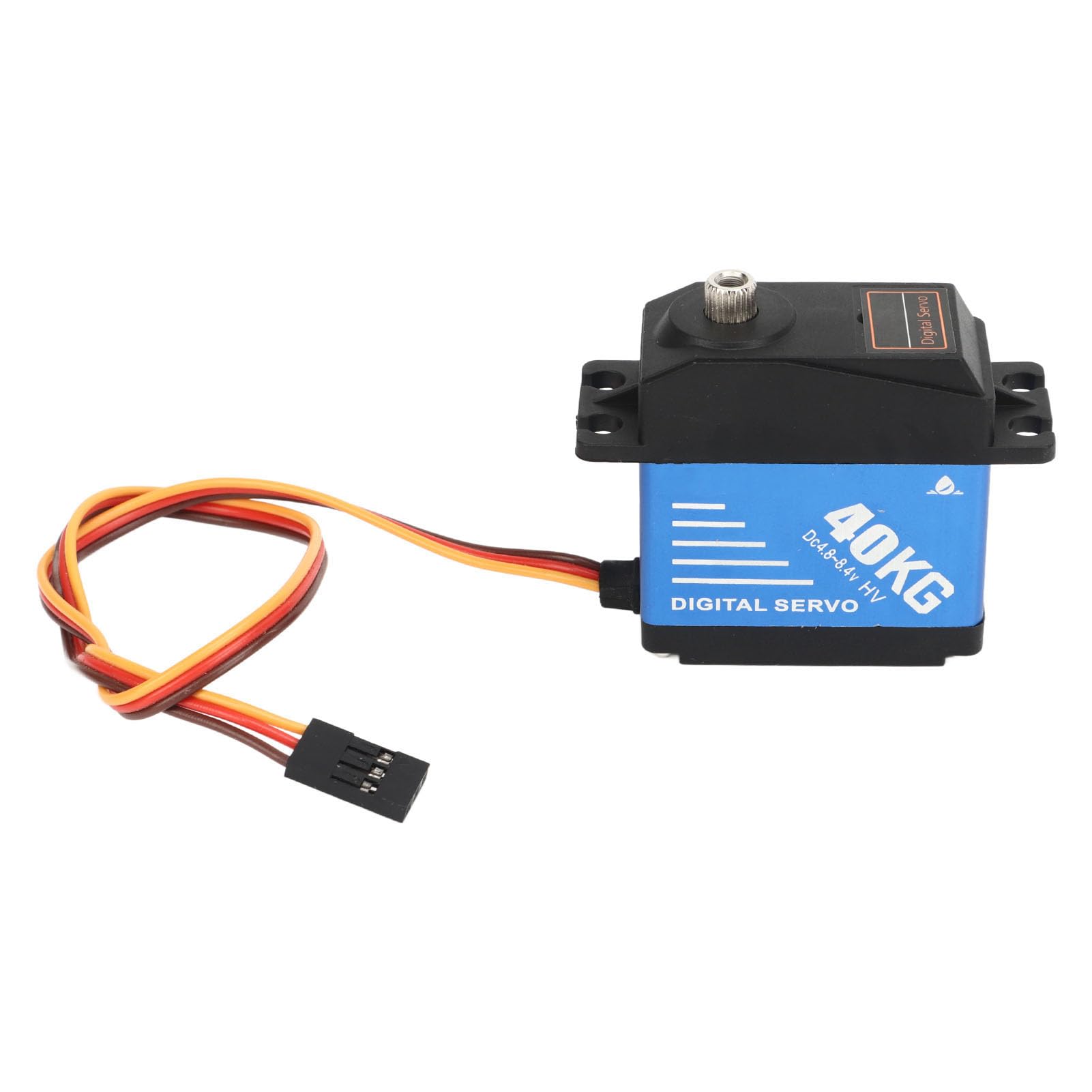 Servo de engranaje de metal resistente al agua de alto par de 40 kg para coches RC 1/10 1/8