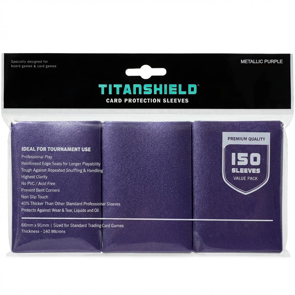 TitanShield, Metallic Purple, Standard | 66x91mm