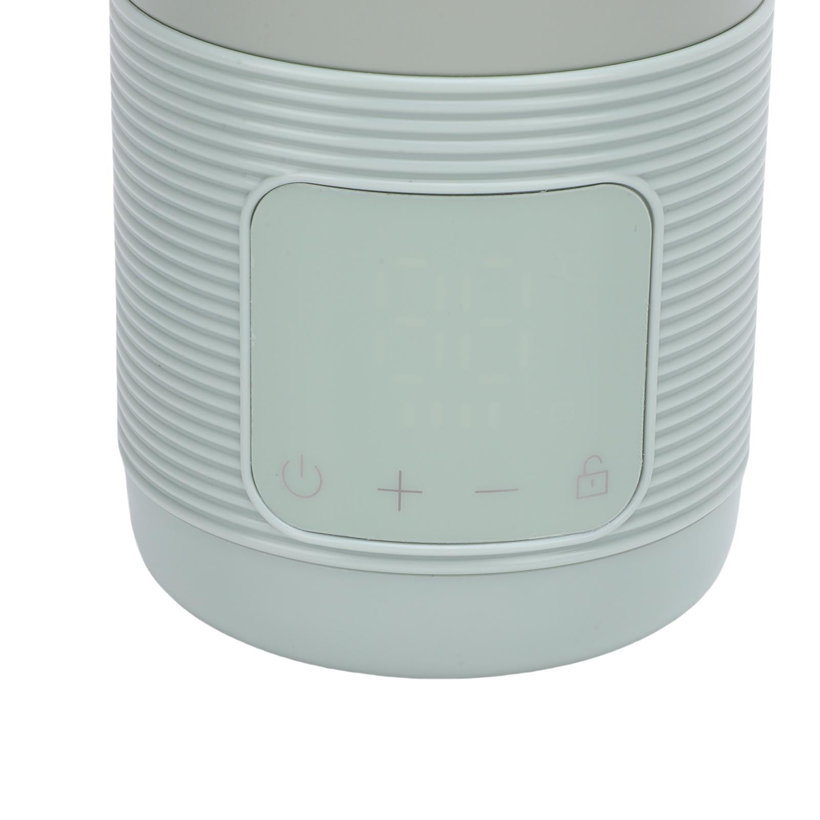 Generic Chauffe-Lait sans Fil à Chauffage Rapide, Fonctionne à Piles pour Les Voyages, Chauffe-biberon Rechargeable pour Le Camping en Acier Inoxydable (350 ML 5000 mah)
