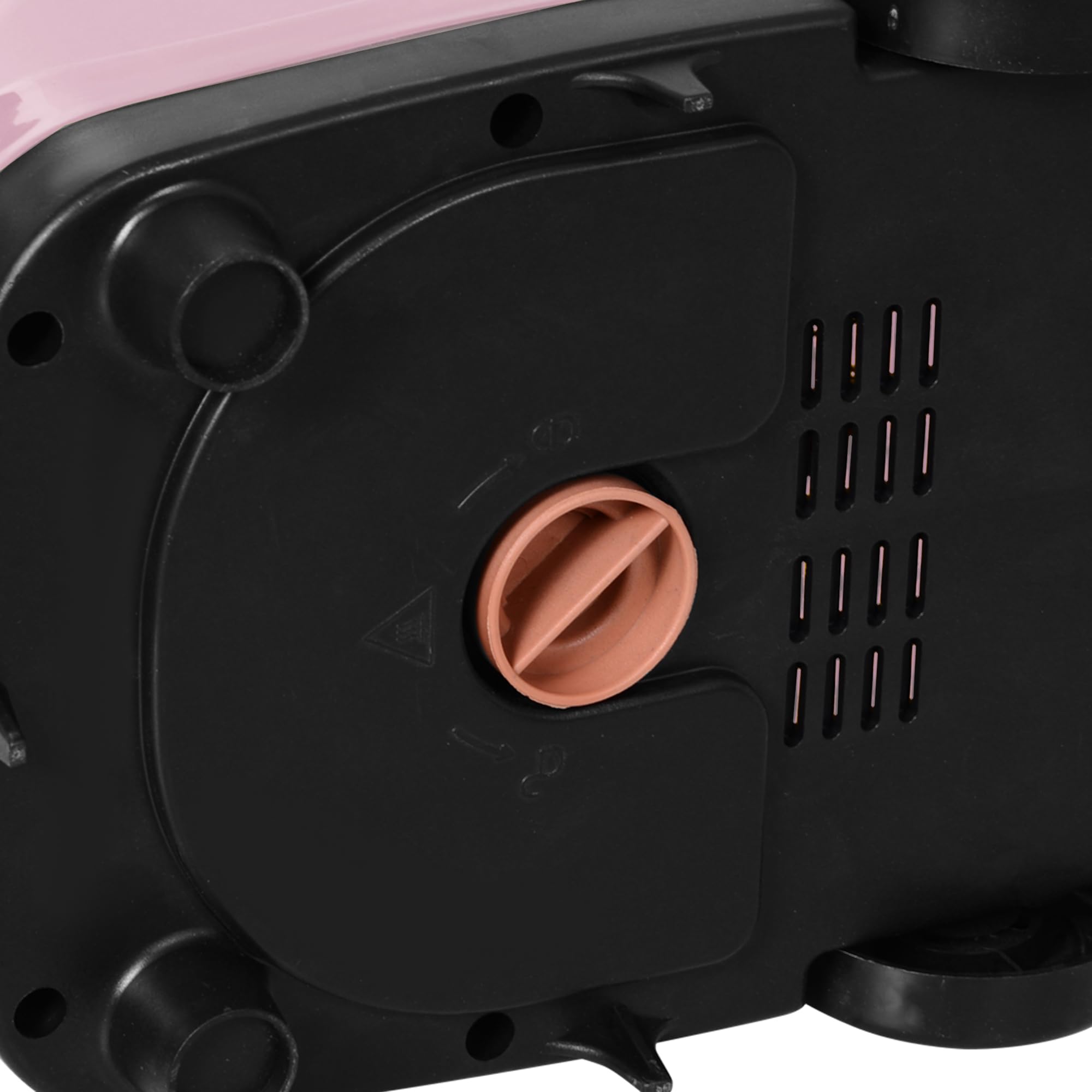HOMCOM Défroisseur vapeur vertical défroisseur à vêtements 1,4 L 1950 W débit vapeur 32g/min tige telescopique rose noir