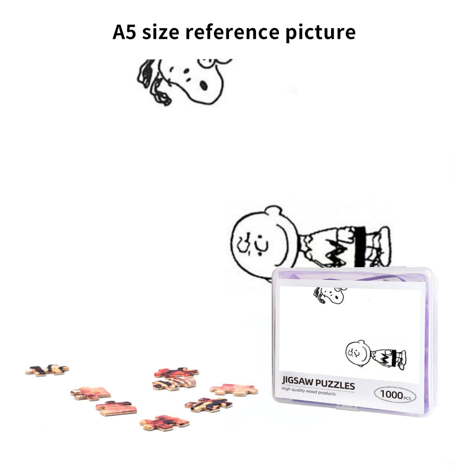 Amazon.co.jp: スヌーピー チャーリーブラウン ジグソーパズル 1000