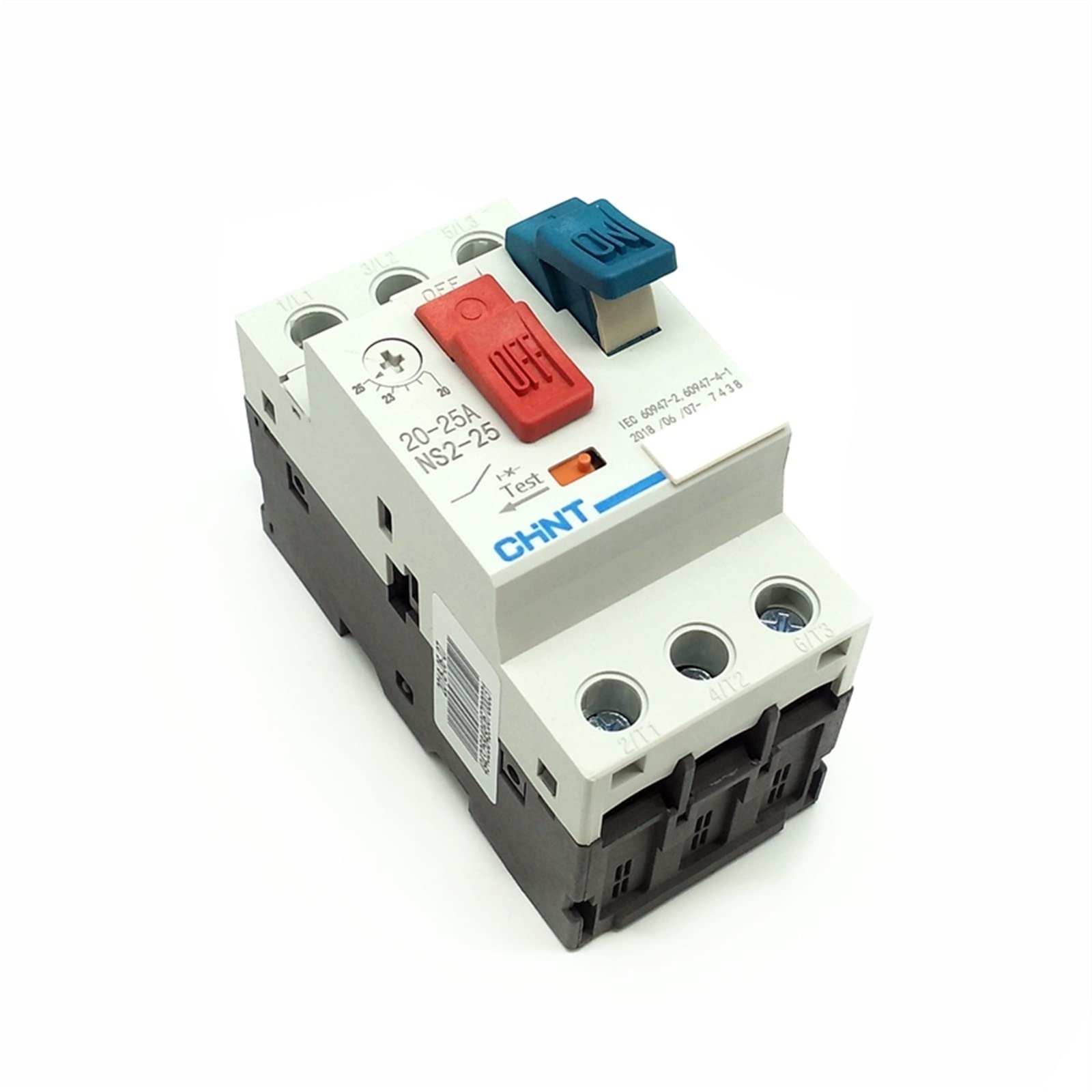 NS2-25/AE11 mit Hilfskontakt 0,63~~25A Manueller Motorstarter Motorschutzschalter Starter-Leistungsschalter(9-14A)