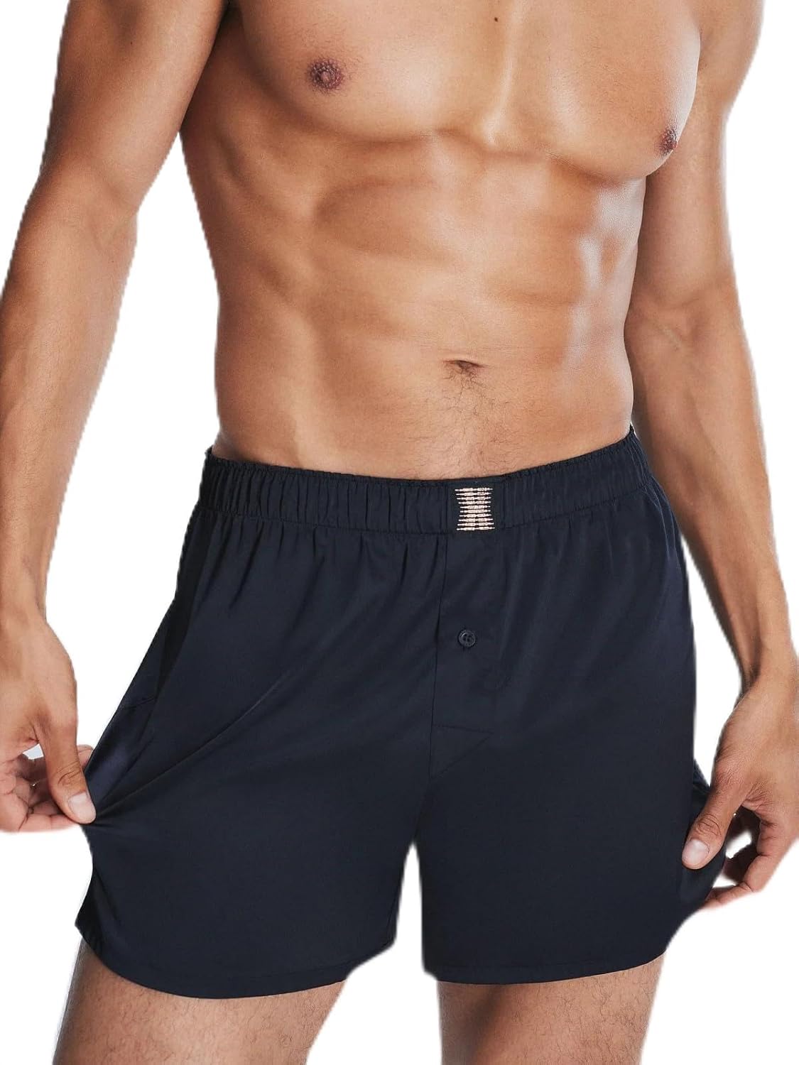 Savage X Fenty Satin Boxers Medium Black Caviar