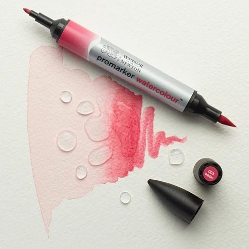 Miniatura 6 de Winsor & Newton ProMarker - Marcador de acuarela, tono rojo cadmio
