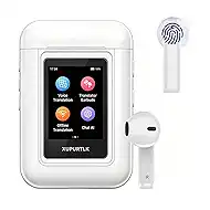 Xupurtlk AI Translation Earbuds Real Time, 120 Offline Packages Audifonos Traductores Inglés Español, Language Translator Earbuds with 74 Online Languages, A8 Translator Device for Travel/Business