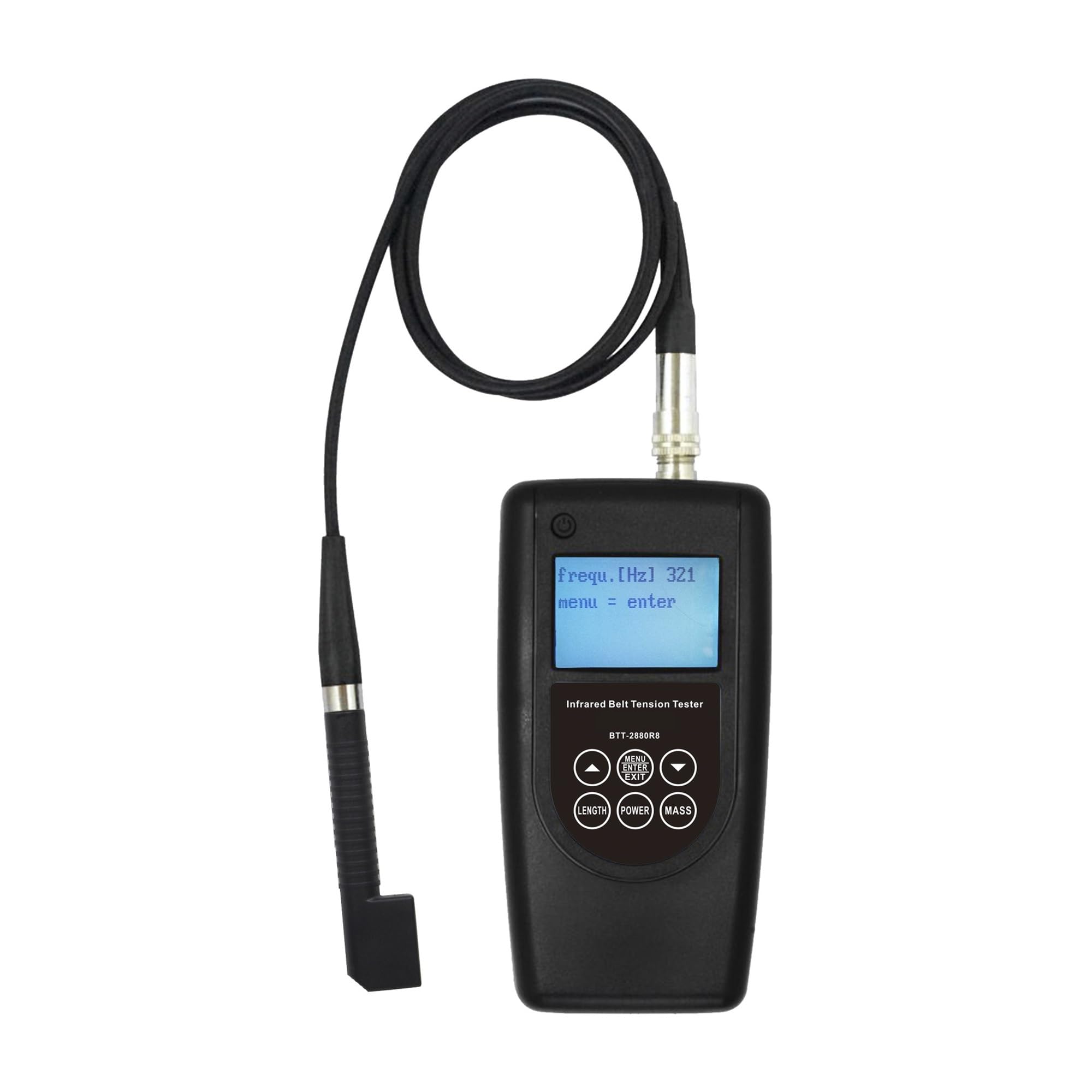 Digital Infrared Belt Tension Tester BTT-2880R8 Range (10~800Hz) for Industrial Inspection