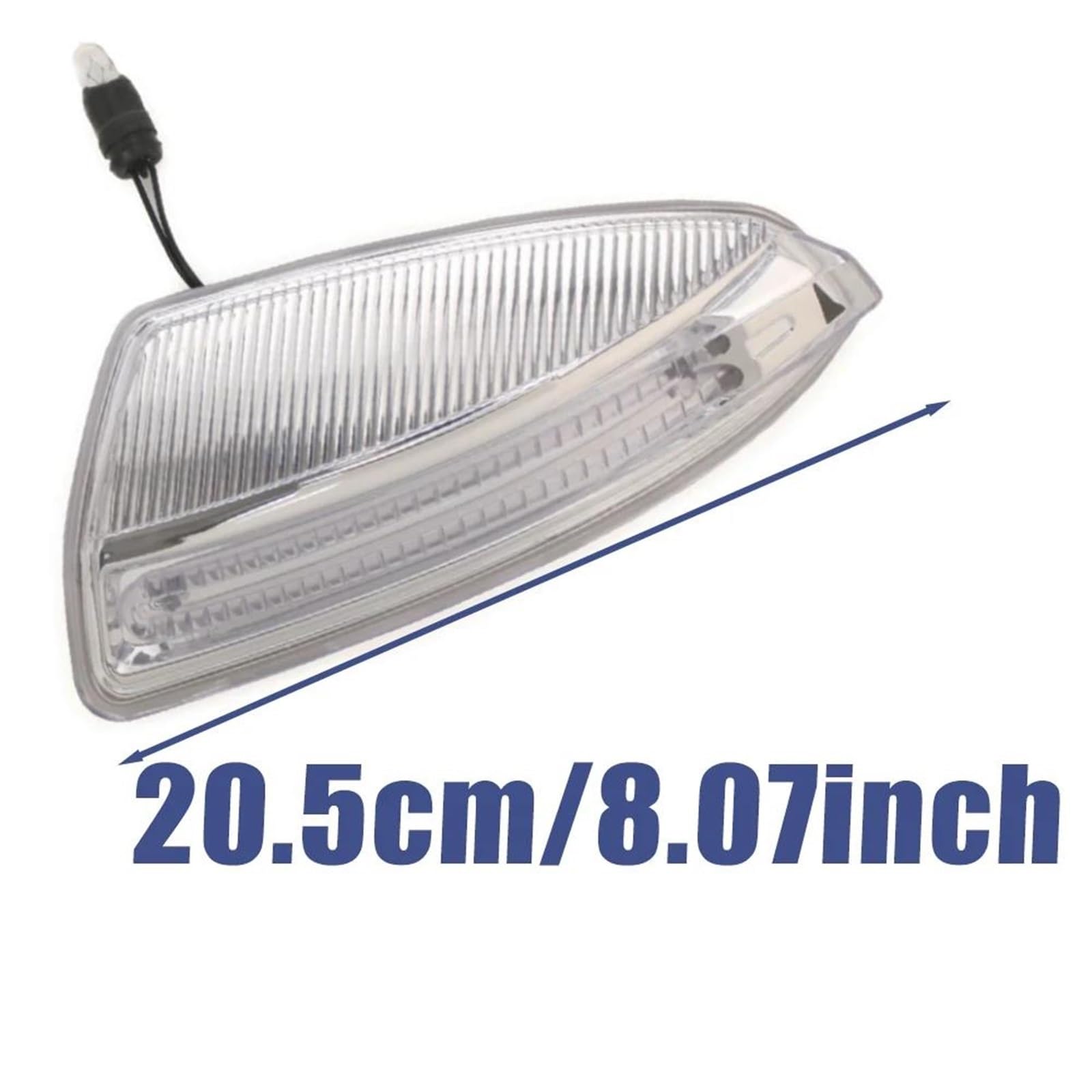 Genérico A1649061400 Luz Señal Giro Espejo Retrovisor Lateral Derecho/izquierdo Para Benz W164 Para ML350 3.5L 2008-2010(Right)