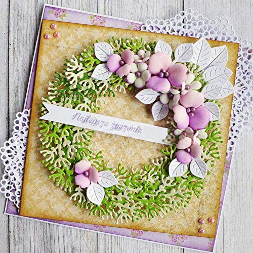 Fustelle A Forma Di Fiore Set 4 Per Scrapbooking - Acciaio Carbonio, 3D, Per Carte E Decorazioni Fai Da Te Fustellatrice Per Carta