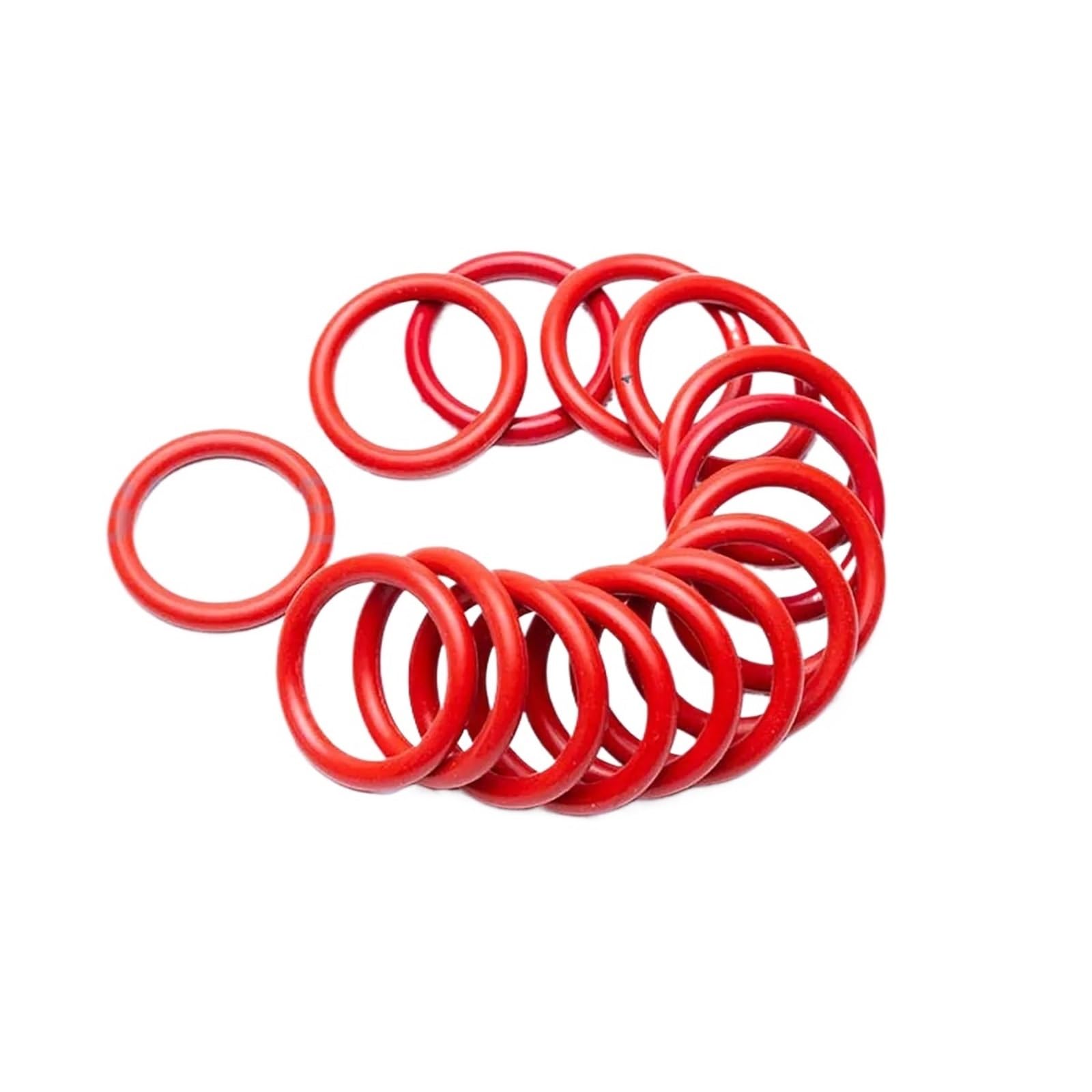 Junta tórica de silicona roja 8 mm OD 70 mm ~ 1000 mm Arandela de junta tórica de silicona Anillo de sellado de grado alimenticio Impermeable y aislado(OD 880mm(1Pcs))