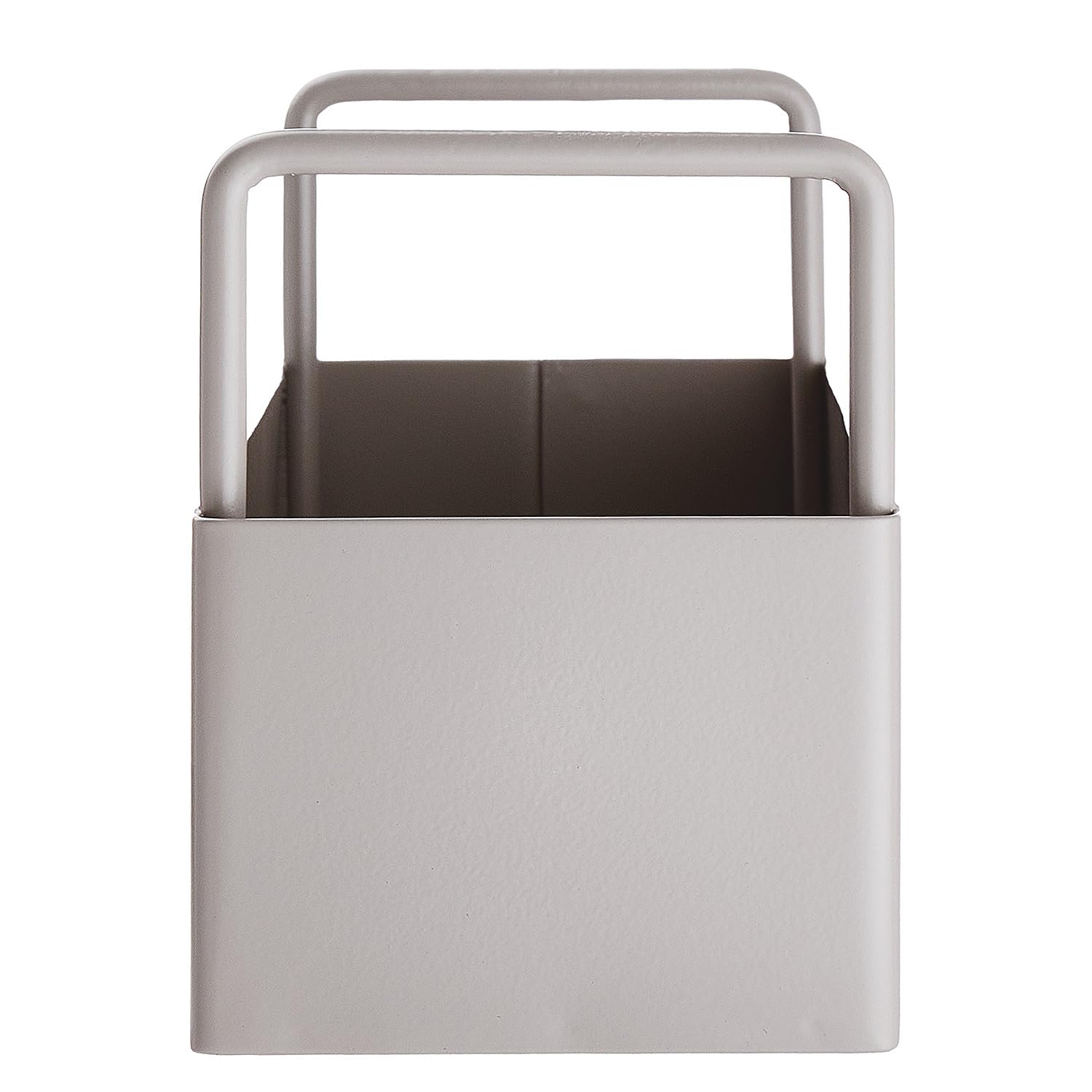 BUTLERS Küchenorganizer mit Griffen L25 x B9 x H12 cm aus Metall -SIDELINE- Behälter zur Aufbewahrung und Organisation von Utensilien, Geschirr, Gewürzen, Vorratsdosen, Pflanztöpfen