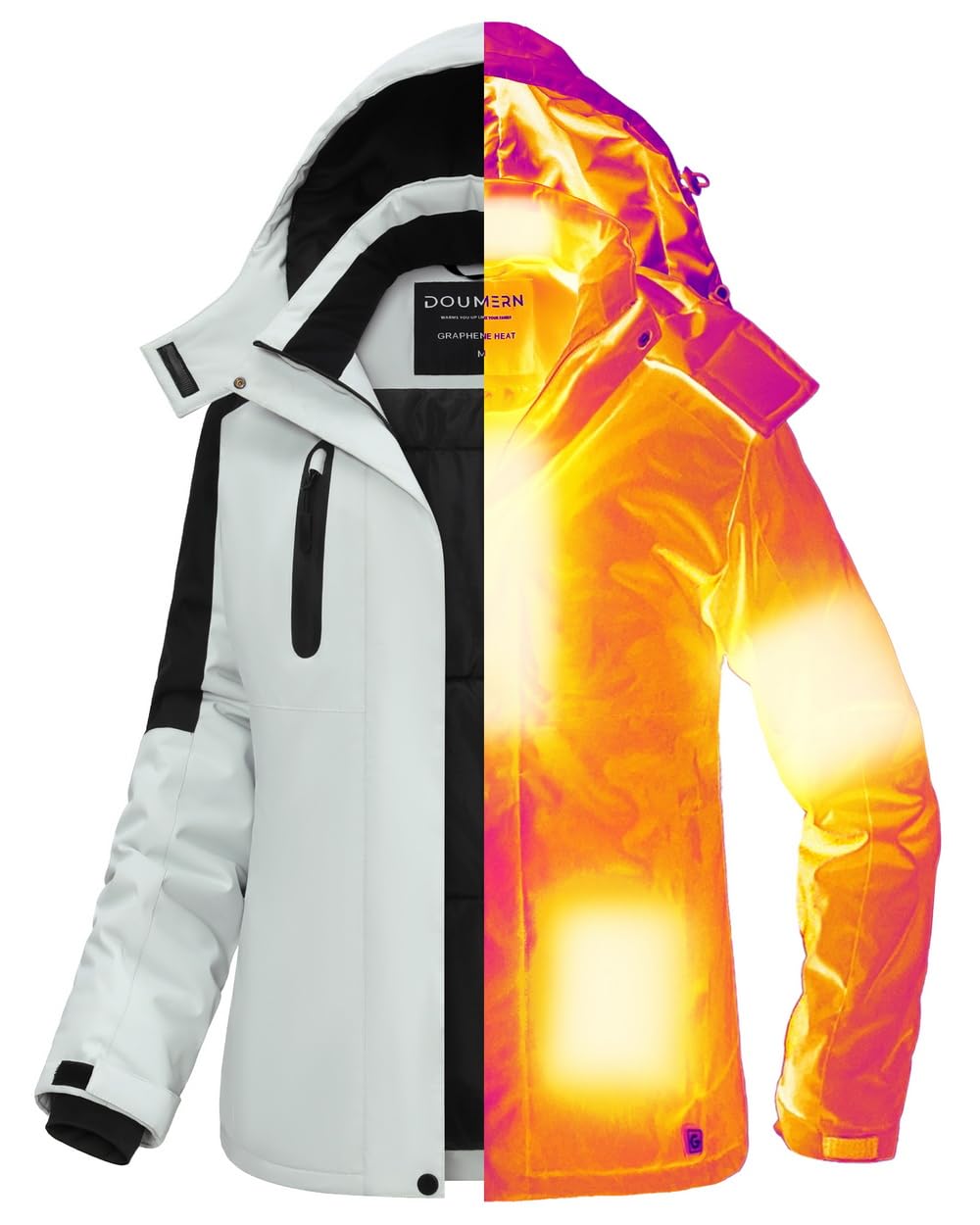 Graphene Women Waterproof Heated Jacket