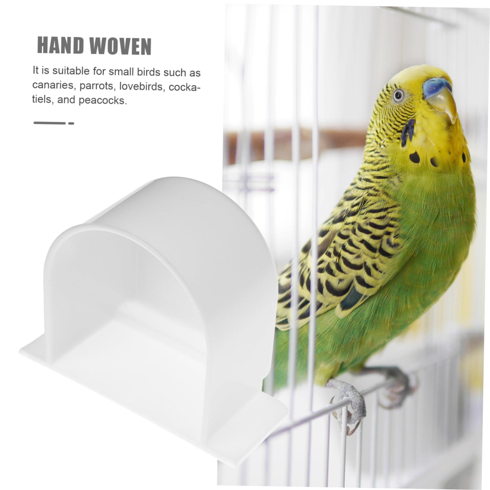 4sets Vogel Feeder Käfig Zubehör Papagei Lebensmittel Und Wasser Feeder Einfach Installieren Und Reinigen 4 Stücke * 4
