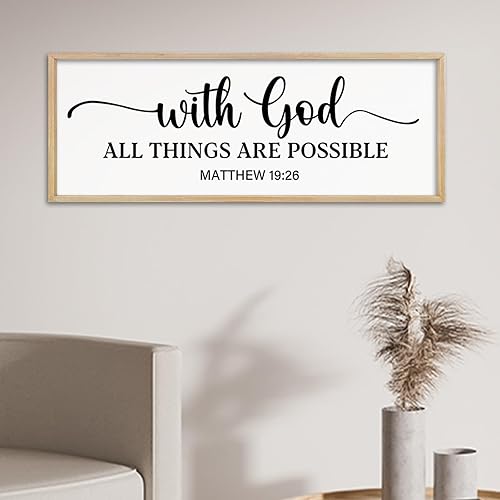 Miniatura 22 de Letrero con texto en inglés "I Still Remember the Days I Prayed" de 32 x 12 pulgadas, decoración de pared grande para sala de estar, placa enmarcada