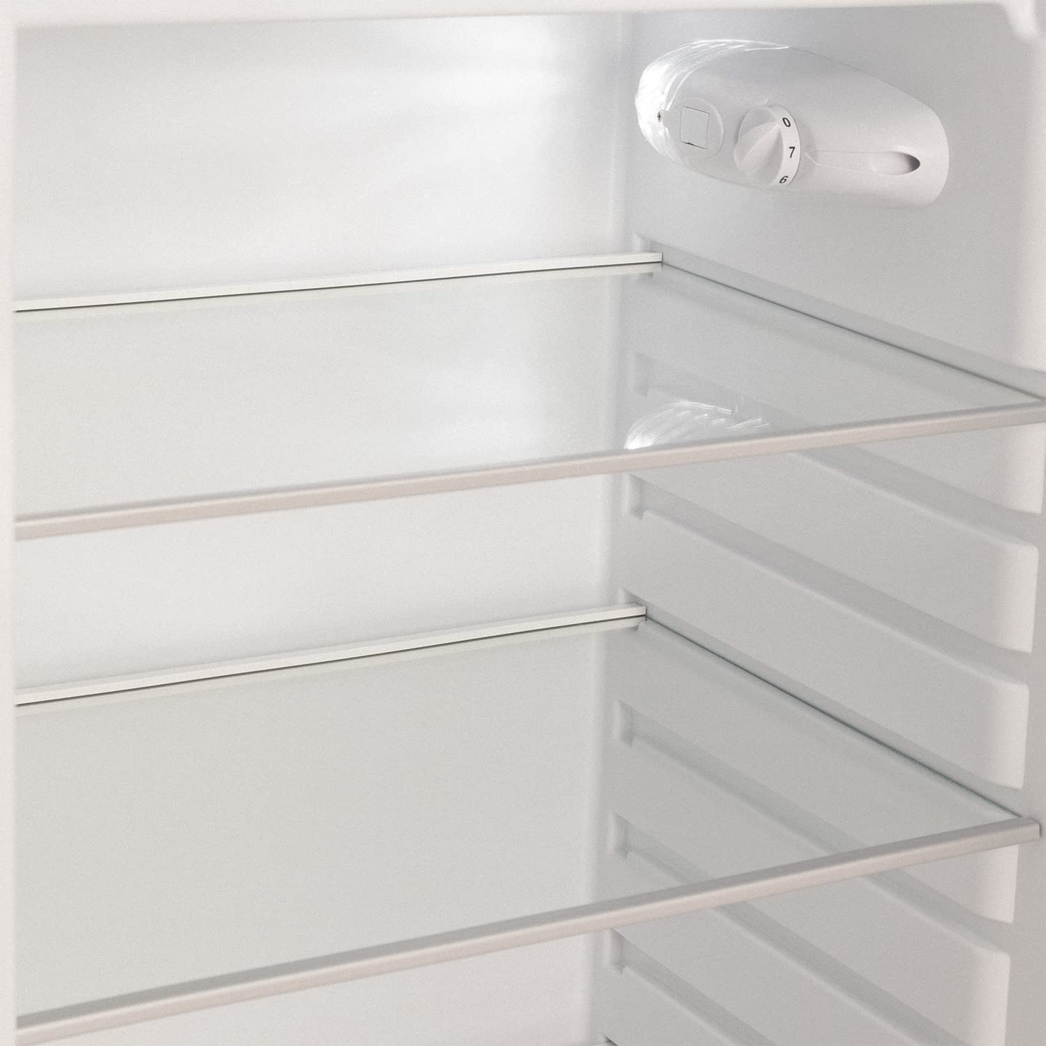 CREATE / RETRO FRIDGE 150 WOOD/Frigorífico blanco roto maneta madera con congelador 281L / 102W. bajo consumo. diseño vintage. 150cm. 3 estantes. regulador temperatura. botellero. 60x60x150cm — view 164
