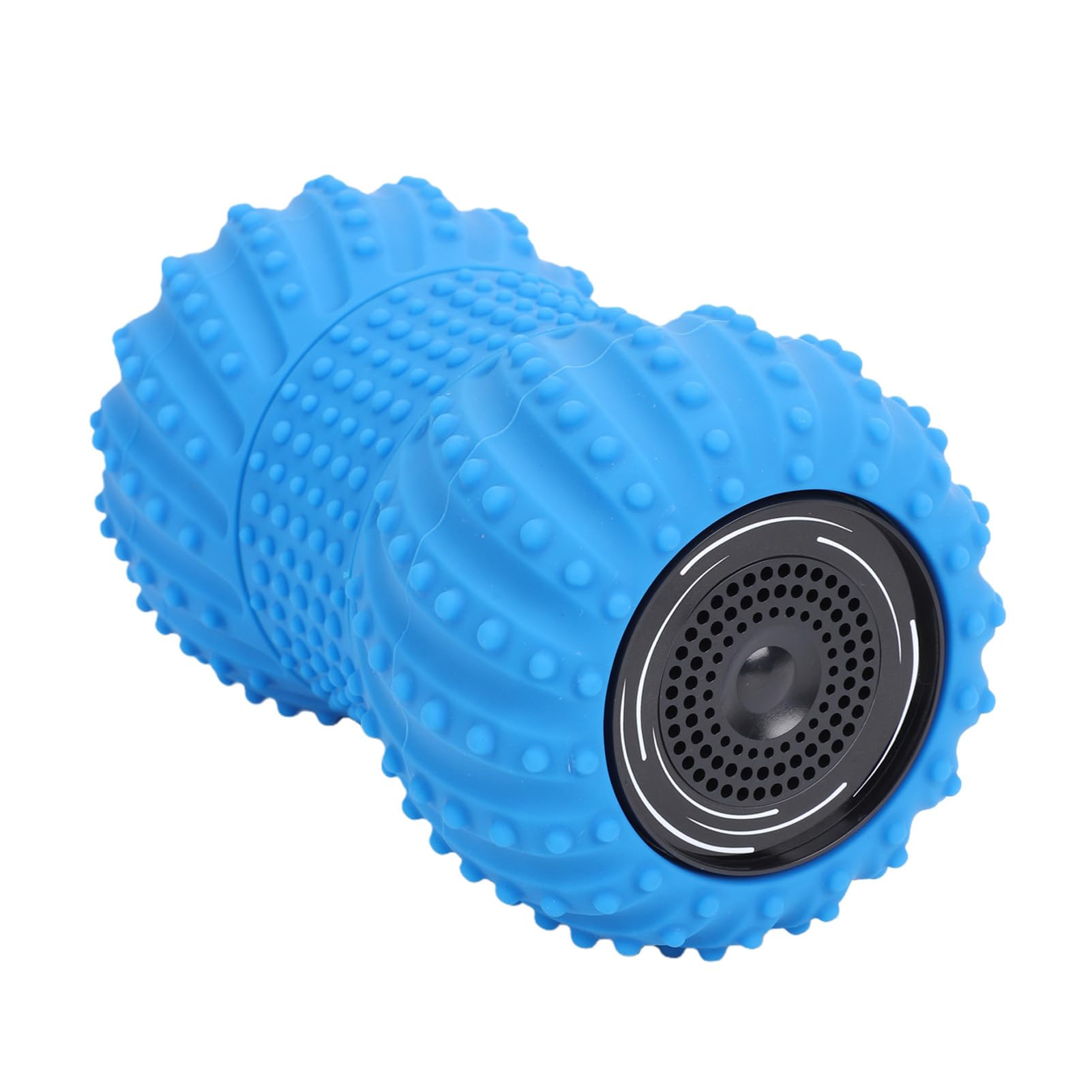 Fdit Sfera per Massaggio Vibrante, Rullo per Massaggio Alle Arachidi con Altoparlante e Batteria da 4000 MAh Massaggiatore per Tessuti Profondi per Gambe Posteriori Spalle Yoga