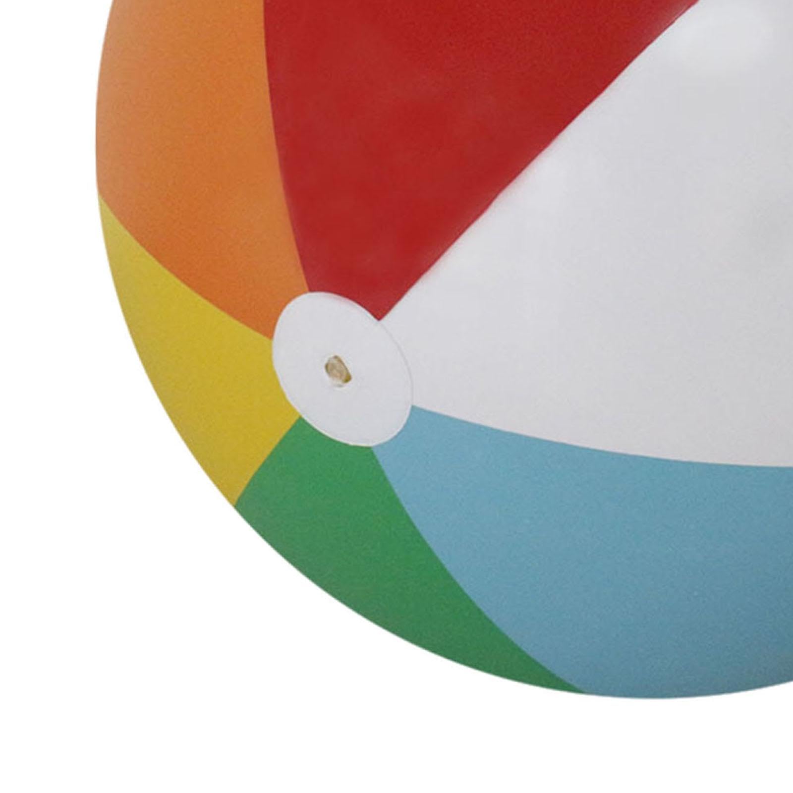 Palla da Spiaggia Gonfiabile in PVC, Grande, dai Colori Vivaci, per Giochi Acquatici in Piscina, Giocattolo di Intrattenimento, Materiale, 150 Cm