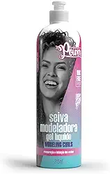 Seiva Modeladora Soul Power - Gel Líquido, Recupera e Define os Cachos - 315ml
