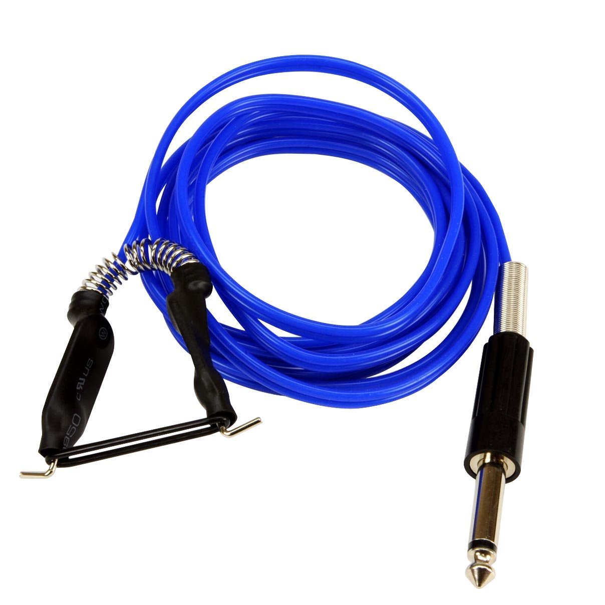 Dragonhawk Blue Element Premium Silicone Clip Cord 6ft Long works with Mono Plug Tattoo Power Supply