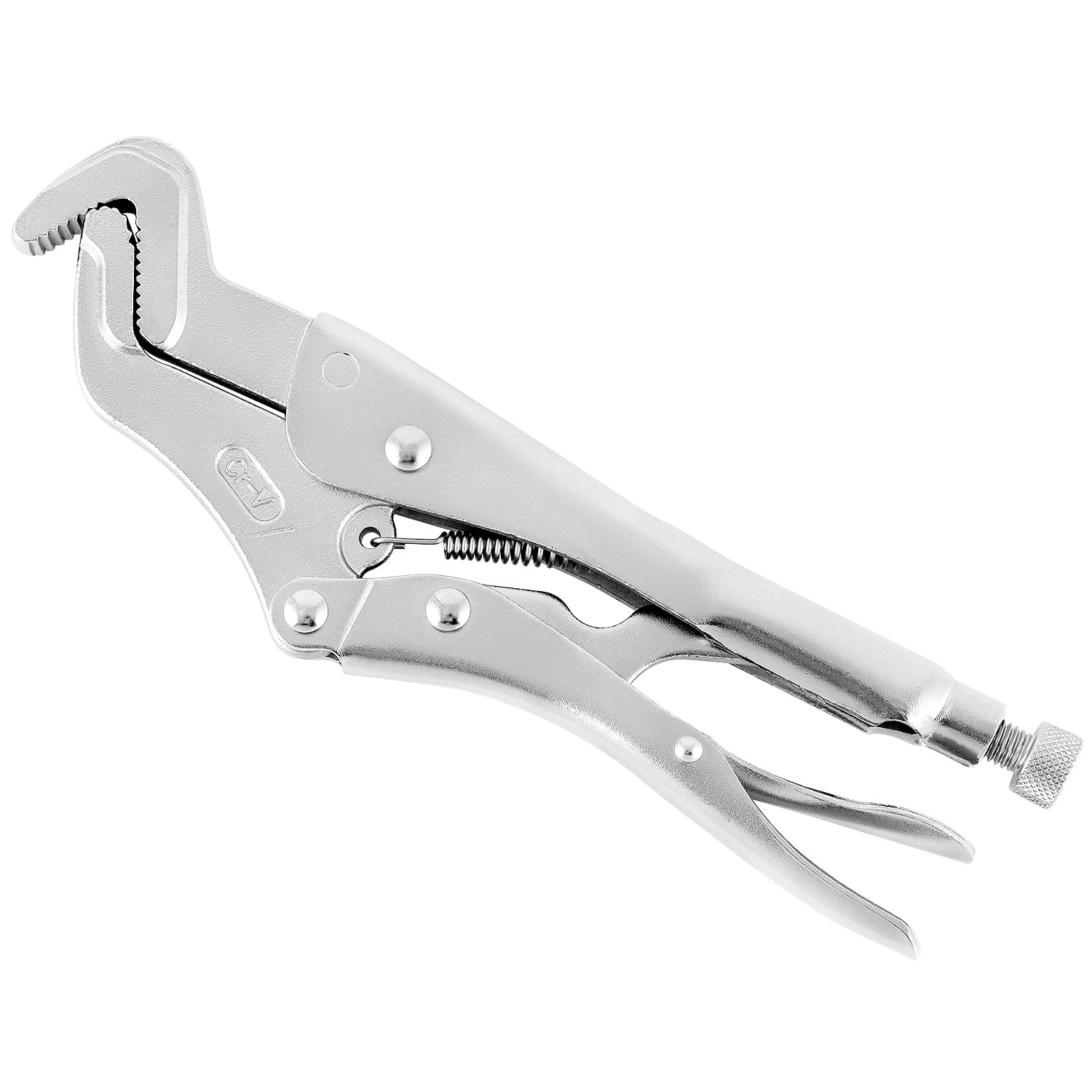 QWORK 9-Inch Parrot Nose Pliers Hand Tool, Chrome-Molybdenum Steel with Adjustable Locking Jaw, Non-Slip Grip Home Improvement Tools