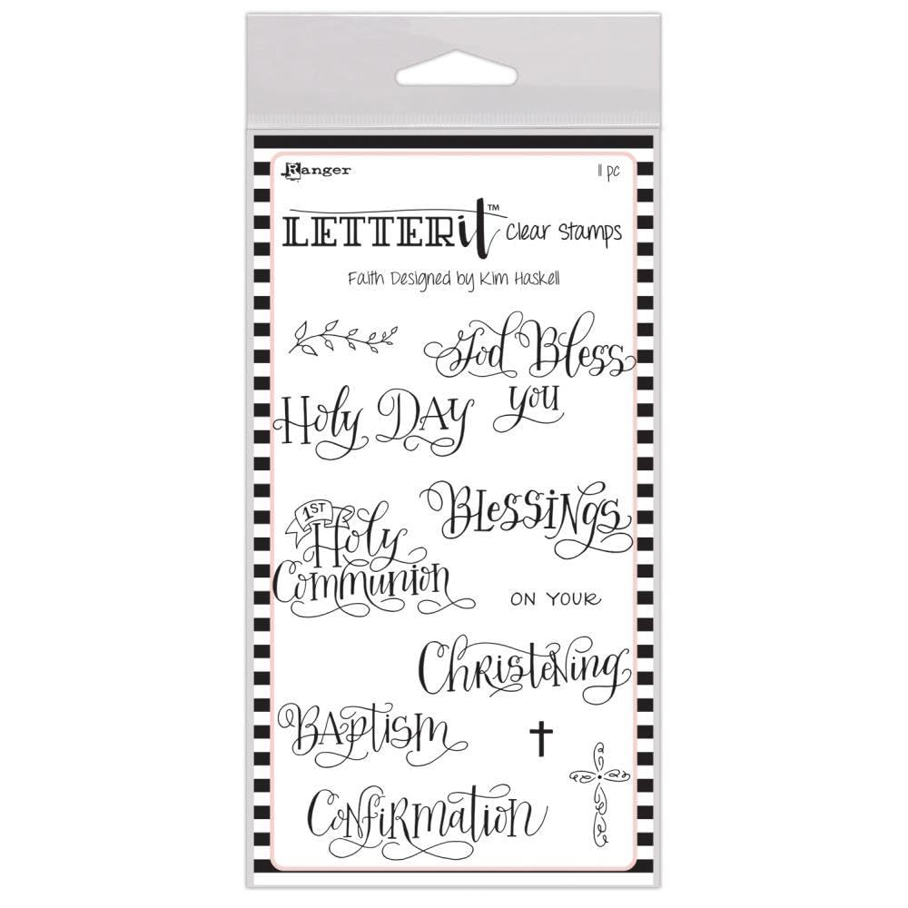 Clear Stamps 4"X6" Faith
