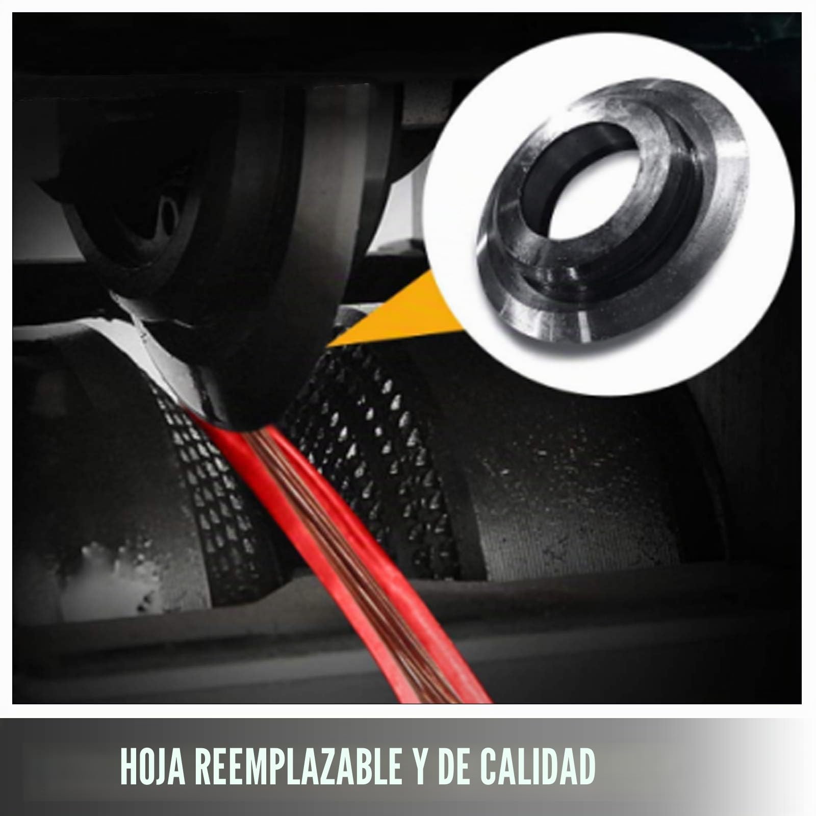 VEVOR Máquina de Pelacable, Peladora de Cables de Cobre de 1,5-25 mm, Herramienta para Pelar Chatarra de Alambre de Cobre