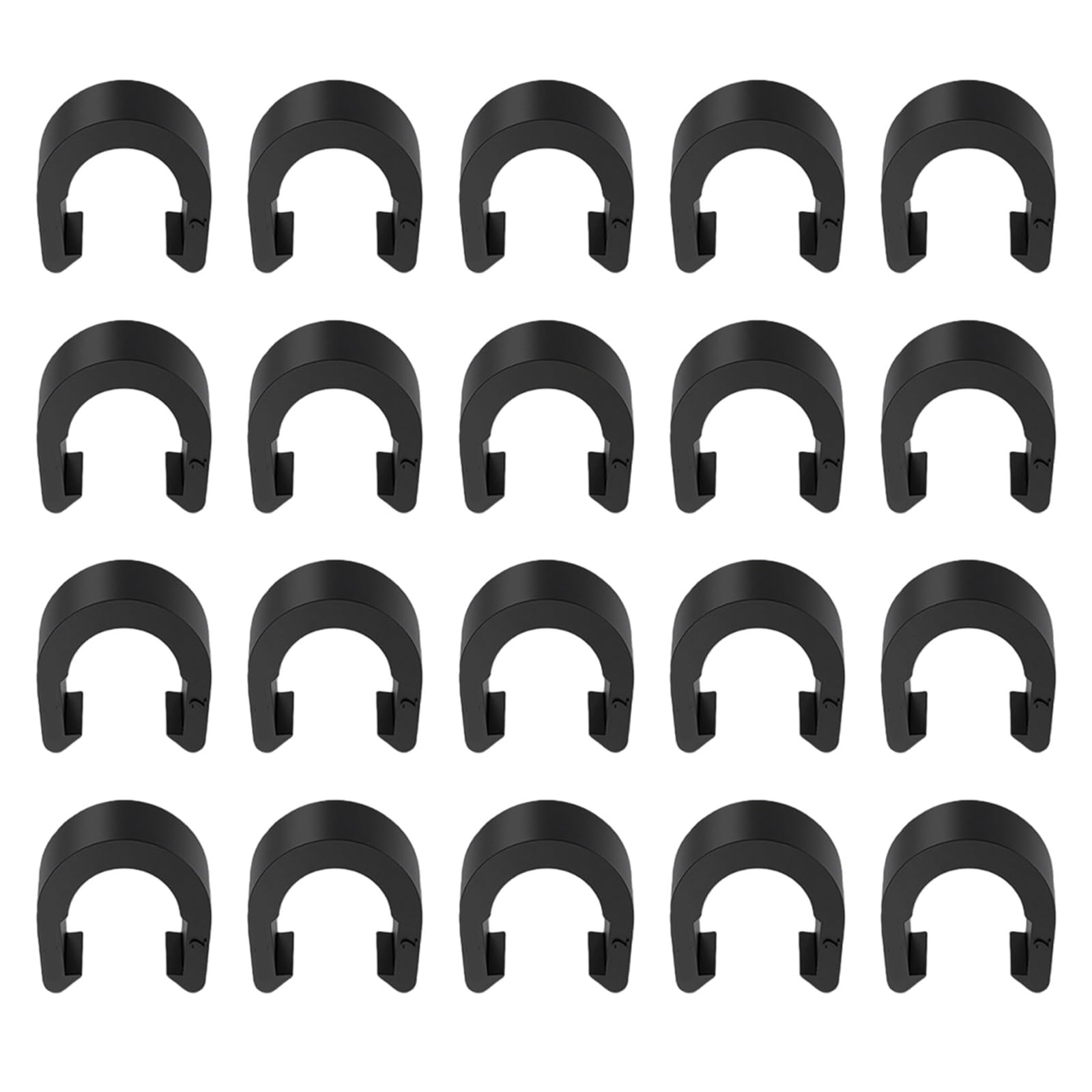 Nylonowy klips ustalający hamulca | Jazda na rowerze na świeżym powietrzu: Zacisk linki hamulca typu C do manetek przerzutek rowerów górskich(200pcs)
