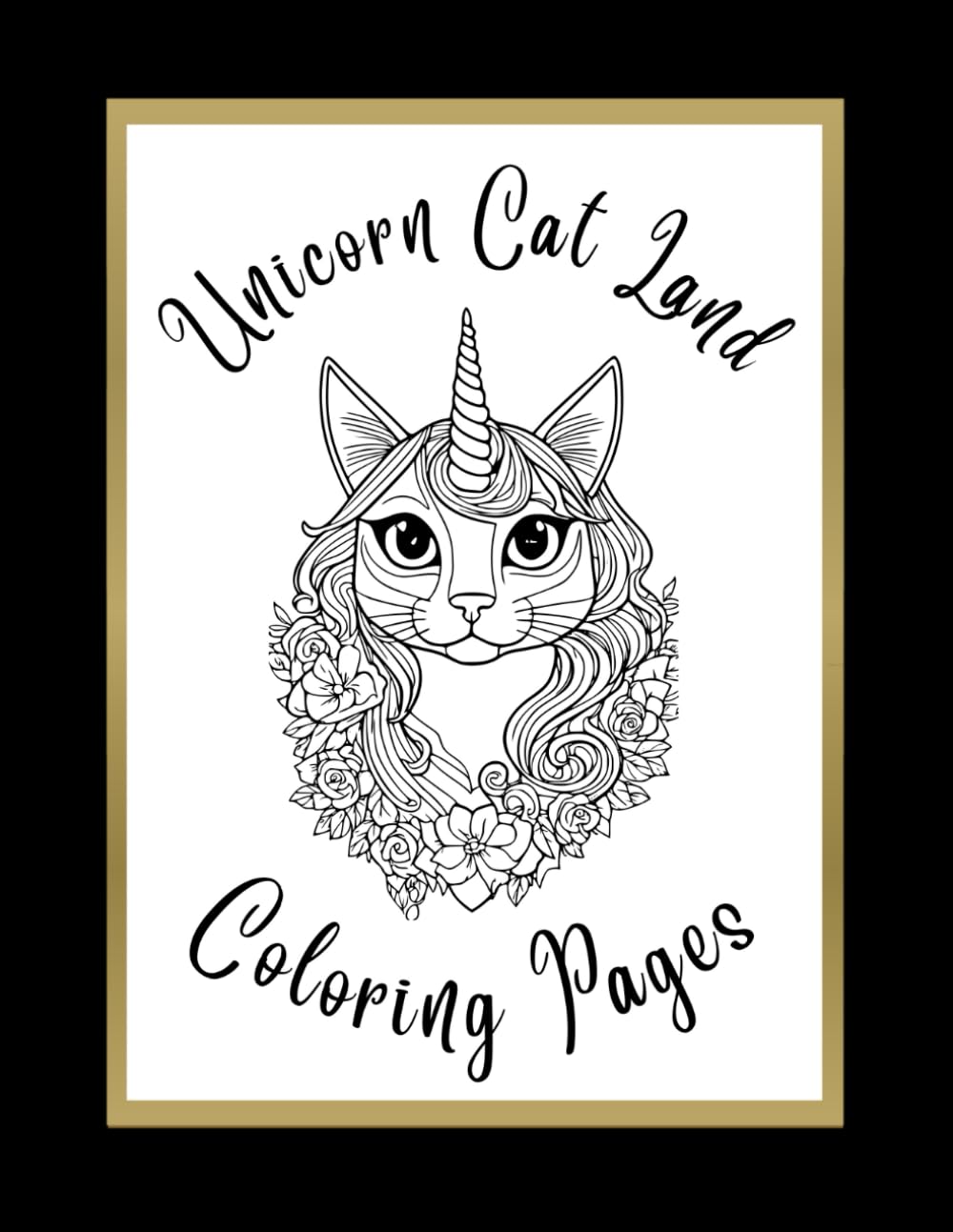 Independently published Unicorn Cat Land Coloring Pages